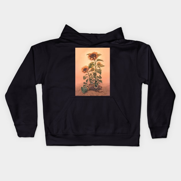 Resilience Kids Hoodie by Lisa LaRose Art